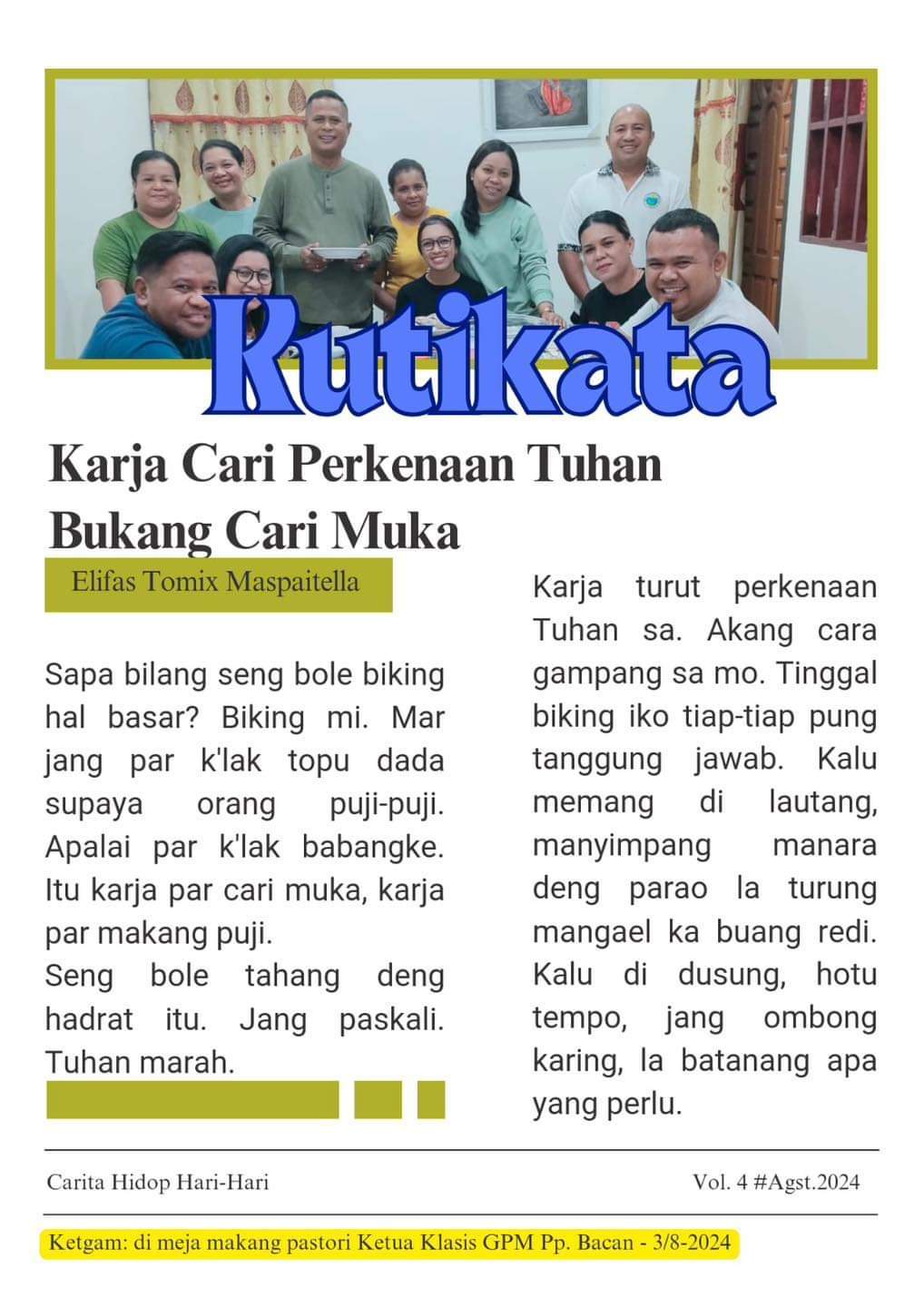 KEJADIAN 11 : 1 - 9