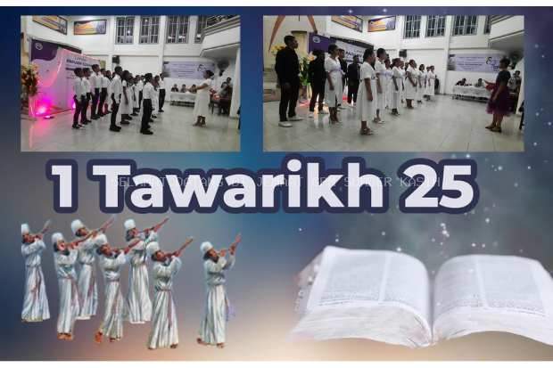 SANTAPAN HARIAN KELUARGA, KAMIS, 26 September 2024, 1 Tawarikh 25 : 1 - 7, Penatalayanan Talenta Untuk Memuliakan Tuhan