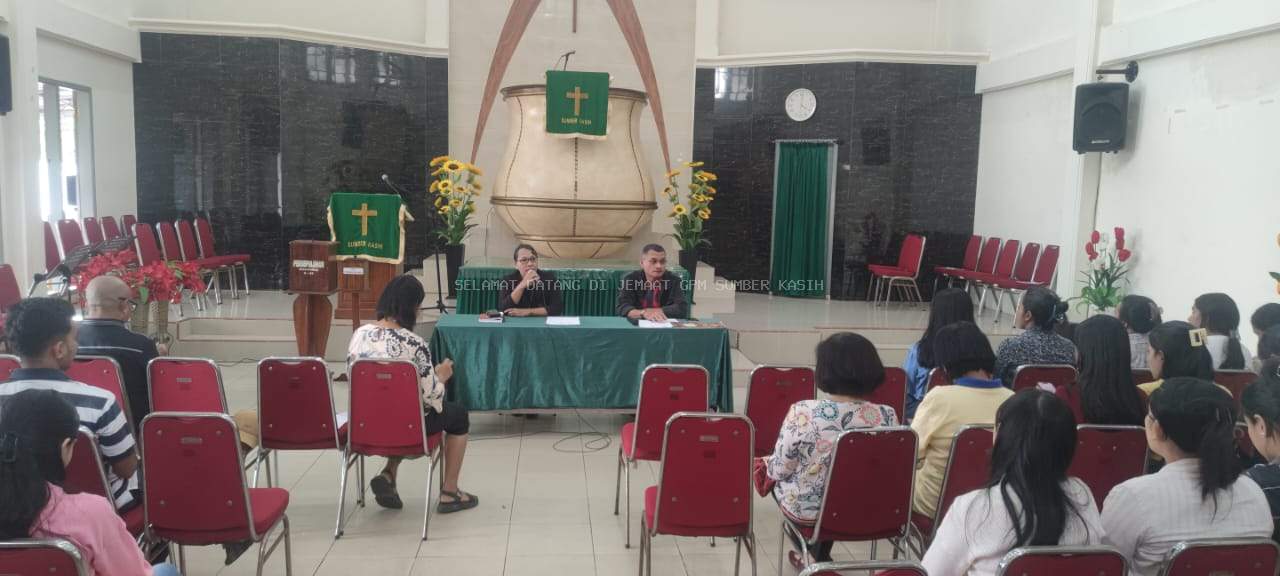 Jumpa Majelis Jemaat dengan Pengurus AMGPM dalam Cabang Sumber Kasih dalam Rapat Koordinasi