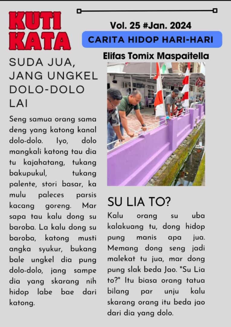 Sudah Jua, Jang Ungkel Dolo-dolo lae