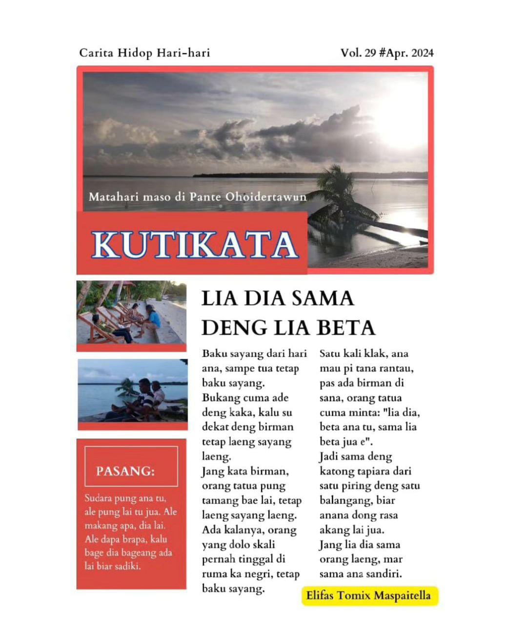 Lia dia sama deng lia beta