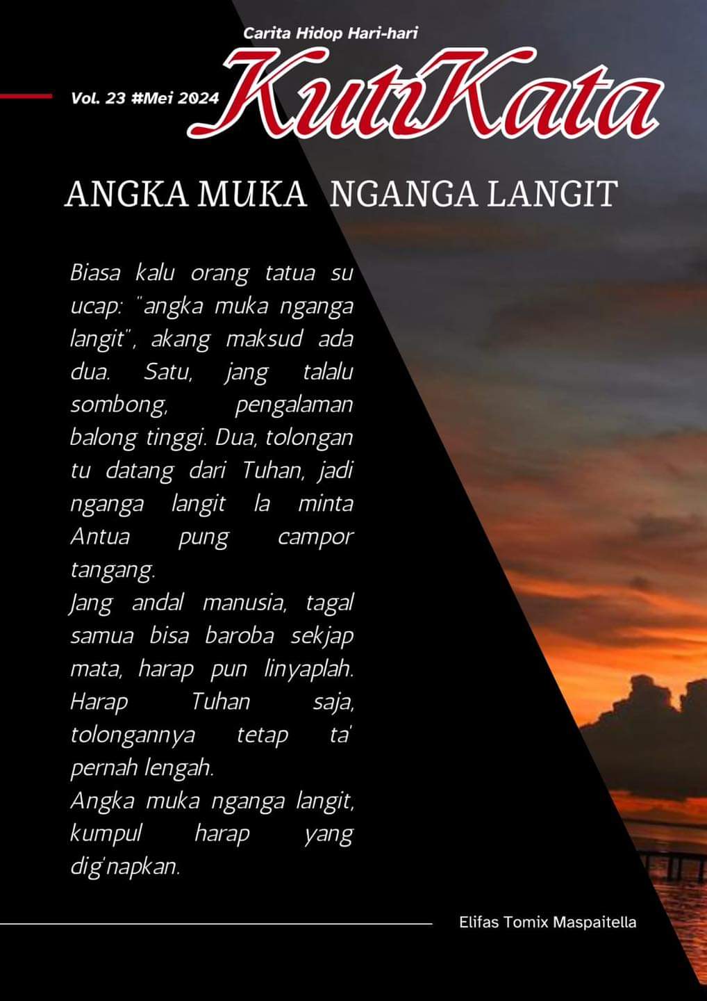 Angka muka nganga langit